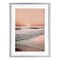 Stupell Industries Apricot Beach View Framed Print Under Glass, design by Decent Exposures